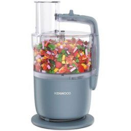 Kenwood Procesador de alimentos MultiPro Go FDP22.130GY ultra compacto. Azul Tormenta