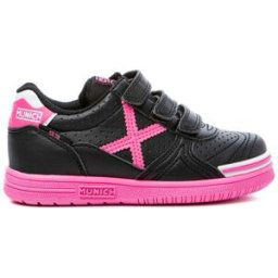 Munich Zapatillas de fútbol sala de niños G 3 Kid Vco Profit . Negro / Rosa 32