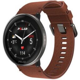 Polar Reloj smartwatch Ignite 3 Titanium Talla M-L . Gris / Marrón