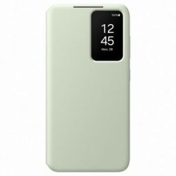 Samsung Funda con tapa inteligente verde para Galaxy S24.