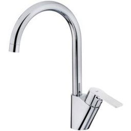 Teka Grifo de cocina monomando con caño alto giratorio MT Plus 995 . Cromo