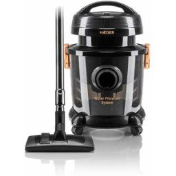 Haeger Aspirador con filtro de agua Aquaclean 1200. Negro
