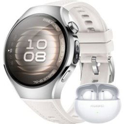 Huawei Watch 5 42mm Blanco Smartwatch + Auriculares FreeBuds 6i blancos. Blanco
