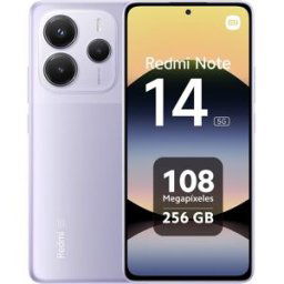 Xiaomi Redmi Note 14 5G 8GB + 256GB móvil libre. Lavanda 256 GB + 8 GB RAM