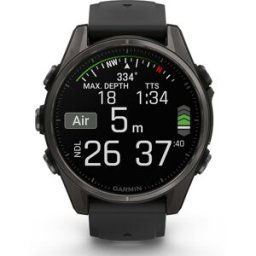 Garmin Reloj Smartwatch fenix 8 43mm Zafiro Amoled . Gris carbón
