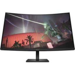 HP Monitor PC Gaming 80 cm (31,5') OMEN 32c Curvo, 165 Hz, QHD, AMD FreeSync Premium. Negro