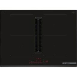 Bosch Placa de inducción con extractor integrado, 2 zonas CombiInducción - PVQ731H26E. Negro