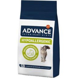 Advance Veterinary Diets Pienso para gatos adultos Advance Hypoallergenic Dietas veterinarias. 1,25 Kg