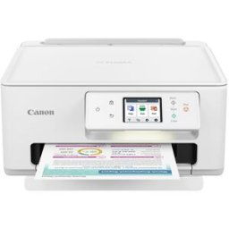 Canon Impresora Multifunción 3 en 1 PIXMA TS7650i, impresión a doble cara automática y WiFi. Compatible con PIXMA Print Plan. Blanco