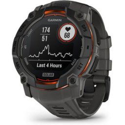 Garmin Smartwatch GPS INSTINCT 3 SOLAR 50MM . Negro