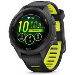 Garmin Reloj smartwatch Forerunner 265S . Negro / Amarillo