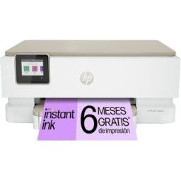 HP Impresora Multifunción Envy Inspire 7224e, WiFi, USB, color, doble cara, compatible con Instant Ink. Beige / Blanco