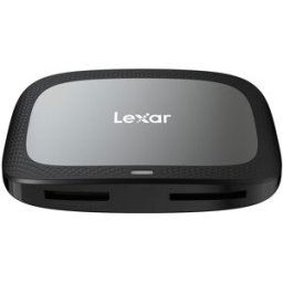 Lexar Lector de tarjetas RW530 para tarjetas de memoria Professional CFexpress Tipo A / SD USB 3.2 Gen 2. Negro / Gris