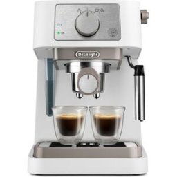 DeLonghi De'Longhi - Cafetera espresso manual De'Longhi Stilosa EC260.W. Blanco