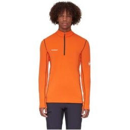 mammut Camiseta de montaña de hombre AENERGY HALF ZIP . Naranja S