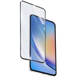 Cellular Line Protector de pantalla Cellularline Impact Glass Capsule para Samsung Galaxy A35. Transparente