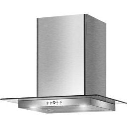 Mepamsa Campana decorativa acero inoxidable y cristal - Cristalo 60. Inox / Cristal