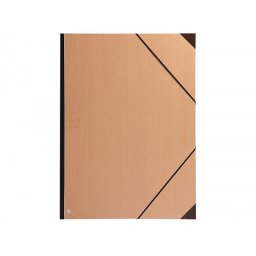 Carpeta planos clairefontaine din a3 con gomas kraft marron verjurado