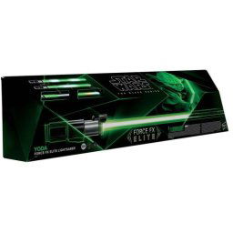 Hasbro Original Star Wars The Black Series Figura Sable de Luz de Yoda