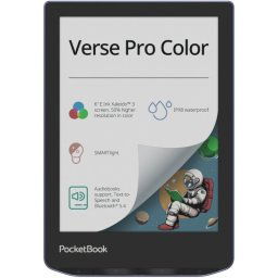 PocketBook Verse Pro Color 6" E Ink Libro Electrónico Ebooks Audiolibros BT IPX8 Texto a Voz Lavanda
