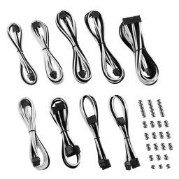 Kit de cables CableMod Classic ModMesh C-Series Corsair AXi/HXi/RM 0,85m Negro/Blanco OFC