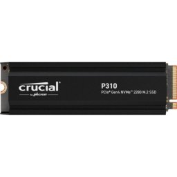 SSD M.2 Crucial P310 1TB PCIe 4.0 NVMe 7100MB/s Disipador Térmico Licencia Oficial PS5