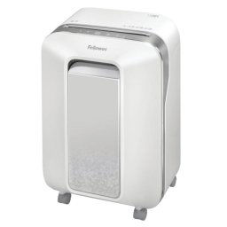Destructora Fellowes Powershred LX201 Microcorte 12 hojas 22L P-5 SafeSense Blanco