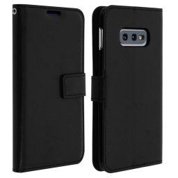 Avizar Funda Cartera Vintage Negra para Samsung Galaxy S10e