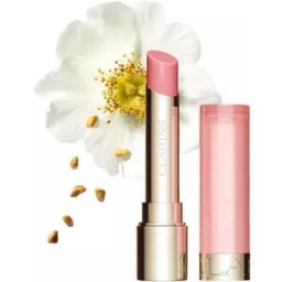Clarins Bálsamo labial 01, aceite labial rosa pálido, 2,9 g