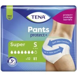 Tena Ropa interior Pants Protect+ Super S X12