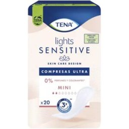 Tena Lights Sensitive Mini x20
