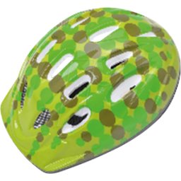FREI BIKE 46620 - Bike - Casco de bicicleta para niños, 52-56 cm, verde bri