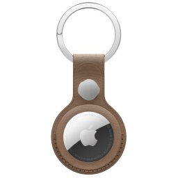 Apple FineWoven Key Ring Llavero de Trenzado Fino para AirTag Marrón Topo