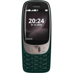 Teléfono Móvil Nokia 6310 Dual SIM Verde Oscuro 2.8" 8MB 16MB Bluetooth FM Radio