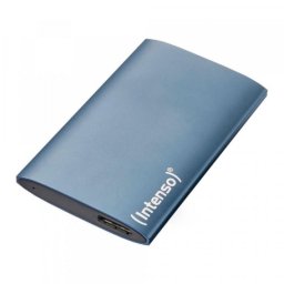 SSD Intenso 3823455 500GB 1.8" USB 3.2 Gen 1 Azul Aluminio exFAT Pantalla