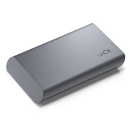 SSD externo LaCie Mobile SSD Secure 2TB NVMe Thunderbolt USB-C 1050MB/s Gris