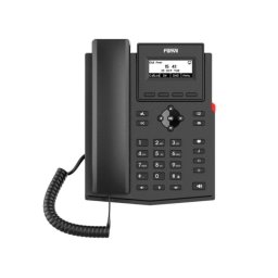 Teléfono IP Fanvil X301W Negro 2 líneas LCD WiFi PoE Montaje Pared/Escritorio