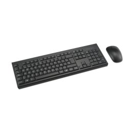 Teclado y Ratón Inalámbricos Kensington KM150 EQ Negro 63% Plástico Reciclado ISO Español