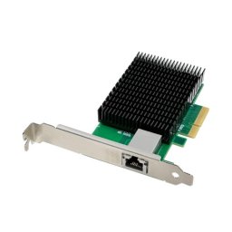 Tarjeta de Red LevelOne GNC-0210 PCI Express 10GBase-T 10GbE 1 Puerto RJ-45 Verde