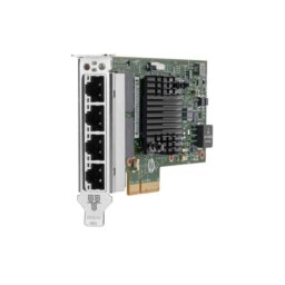 Tarjeta de red HPE 811546-B21 PCIe 4xRJ-45 1Gb/s Interna Servidor Aluminio Verde