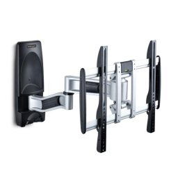 Soporte de Pared TV StarTech.com Articulado VESA 400x400 hasta 65" 45kg Negro/Plata Perfil Bajo