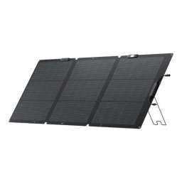 Panel solar portátil EcoFlow NextGen 160W monocristalino IP68 ligero maletín XT60i