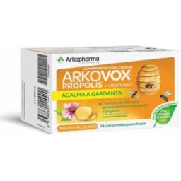 Arkopharma Arkovox Própolis + Vitamina C Miel/Limón Comprimidos x24