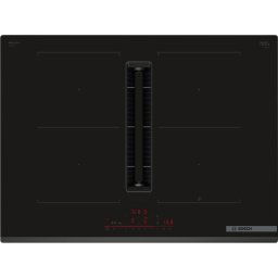 Placa inducción Bosch PVQ731H26E Serie 6 71cm 4 zonas extractor integrado Home Connect