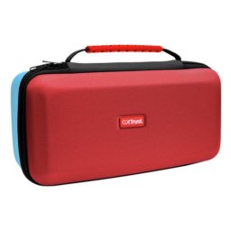 Maleta de transporte Trust GXT 1252RB XL Azul Rojo para Nintendo Switch 2 a prueba de golpes