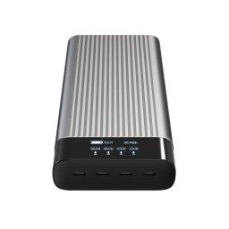 Power Bank HYPER HJ245B 27000 mAh Plata