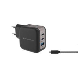 Cargador Conceptronic ALTHEA17B Universal 67W GaN USB-C y USB-A Carga Rápida