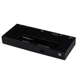 Switch HDMI StarTech VS221HDQ 2 Puertos Conmutado Automático Prioritario 1080p Negro