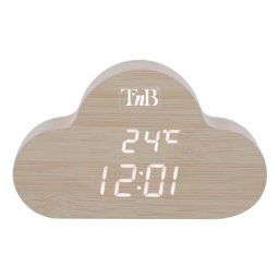 T'nB CLOCKCLWD despertador Reloj despertador digital Madera