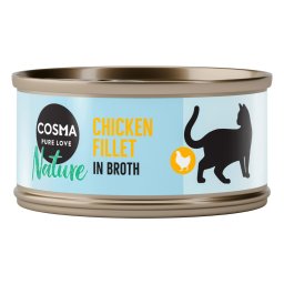 Cosma Nature 6 x 70 g - Filete de pollo